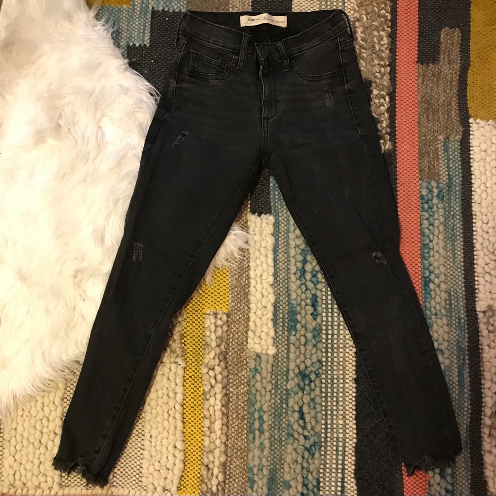Gap inner cozy leggings dark gray 26p
